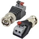 BNC Male Connector with Clamp Clip - Oem