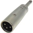 Audio Adapter Oem XLR Male to 6.35mm Mono Male