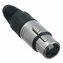 Oem Canon Female 3 Pin Black Connector Neu Type