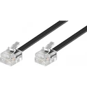 Telephone Extension Cable 1.5 m RJ11 6P4C Black