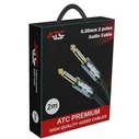 ATC HQ 6.35mm Mono to 6.35mm Mono Cable 2.0 m