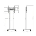 ATC Floor TV Stand 32'' - 55'' ATC-Y609S-2