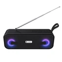 Portable Speaker LAMTECH BT FM Radio 10W Black