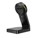 LAMTECH 3 in 1 Magnetic Folding Wireless Fast Charger Black