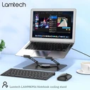 Laptop Cooling Stand LAMTECH Metal Laptop Cooling Stand 17 inch Black