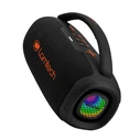 Portable Speakers LAMTECH Wireless V5.3 Bass Boost Party Box 20W Black Orange