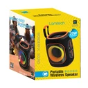 LAMTECH Φορητό Ηχείο RGB Wireless V5.3 20W Μαύρο Πορτοκαλί