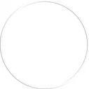 Χούλα-Χουπ AMILA 70cm Φ19mm Λευκό