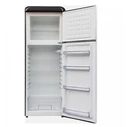 Bronxi Retro Double Door Refrigerator BX-1790 BK
