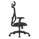 Vero Office Ergostyle 2040 Black Office Chair with Headrest and Adjustable Arms