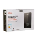 Osio Bathroom Wall Mounted Electric Instant Water Heater Black 8.5 kW With Digital Display