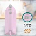 IQ Hand Mixer HM 211 Pink 400W