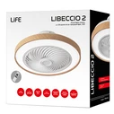 Ceiling Fan LiFE LIBECCIO 2 DC 19 with LED Light and Remote Control 32W
