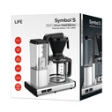 Filter Coffee Maker LiFE SYMBOL S Silver Matt Series 1.25L 1400W