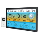 LiFE HORIZON Smartweather TUYA XL TUYA Smart Wi-Fi μετεωρολογικός σταθμός με ασύρματο εξωτερικό αισθητήρα, έγχρωμη οθόνη LCD 15.5" και πρόγνωση καιρού 5 ημερών