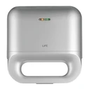 LiFE Toaster Grill DELI Silver Matt Series with Non Stick Grill Plates 750W