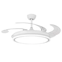 LiFE VERANO Ceiling Fan DC 42 Foldable Blades LED Light Remote Control 30W