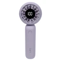 LiFE Handheld Mini Fan LaFunFan Lilac 2 inch LED Display 3W