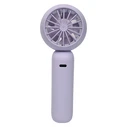 LiFE Handheld Mini Fan LaFunFan Lilac 2 inch LED Display 3W