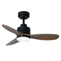 Ceiling Fan LiFE SOLANO NATURE DC 36 inch with LED Light and Remote Control 33W