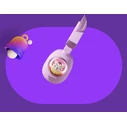 Headphones KIDDOBOO Delulu Bluetooth Lavender