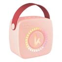 Kiddoboo KidsVoice JUNIOR mini Karaoke Speaker and Mic Pink with NikoletaTV KBT3NTPNK