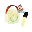 KIDDOBOO Ηχεία Karaoke Mini KidsVoice JUNIOR Yellow με Μικρόφωνο και NikoletaTV