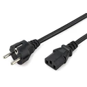 POWERTECH καλώδιο τροφοδοσίας CAB-P052, 3x0.75mm², CCS, 2m, μαύρο