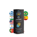 K-Toyz Learning Tubes Flags Of The World English Language LT-008