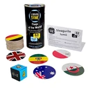 K-Toyz Learning Tubes Flags Of The World English Language LT-008