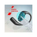 Canyon OnFlow 12 Open Ear Bluetooth Handsfree Ακουστικά με Θήκη Φόρτισης - Μαύρο