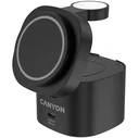 Canyon OnCharge 405 - 30W 4-in-1 Wireless Charging Station with 65W Charger, Black