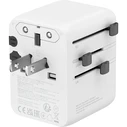 CANYON Travel Adapter OnTour 70 EU/UK/US/AUS 70W White