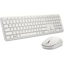 Dell Pro 5 KM526 Ασύρματο Σετ Πληκτρολόγιο & Ποντίκι Ελληνικό Συμβατό με Mac Light Ash