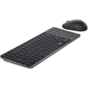Dell Pro 7 Slim Black Ασύρματο Bluetooth Σετ Πληκτρολόγιο & Ποντίκι Ελληνικό
