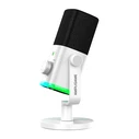 Fifine AM9 Dynamic Microphone USB-C/XLR White