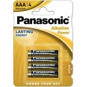 Panasonic Μπαταρίες Αλκαλικές AAA 1,5V 4τμχ