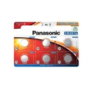 Battery Panasonic CR2016 Lithium 3V 6 Pack