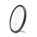 Κορνίζες πορτρέτου & μίνι Deknudt S100F9 Oval Frame 13x18 Resin black-brown