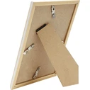 Κορνίζα τοίχου Deknudt S46WG3 P1 Resin 18x24 Nature/White με Passepartout