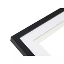 Κορνίζα Τοίχου Deknudt S65KK2 black 15x20 Wood double Passepartout