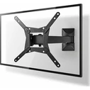 Nedis Full-Motion Wall Mount for Screens 10 to 32 inch, 30 kg (TVWM31BK)