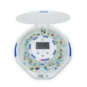 Nedis Wi‑Fi Pill Dispenser 28 Compartments LCD Screen - White