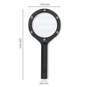 NEDIS Handheld Magnifying Glass with Integrated LED Lighting 9lm