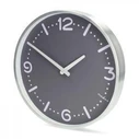 NEDIS Ρολόι τοίχου αθόρυβο γκρι CLWA3226SS