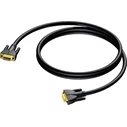 Καλώδιο Procab VGA αρσενικό - VGA αρσενικό 15 m (CLV114/15) Μαύρο