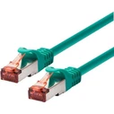 Logon F/UTP Cat6a Ethernet Patch Cable 0.3m Green (TCF66F003G)