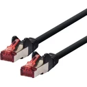 Logon Ethernet Patch Cable SF/UTP Cat6 7m Black (TCR66SS070BL)