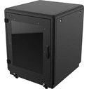 Lanview Ράφι Rack 16U RDLAK16U758BL Μαύρο
