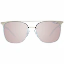Ana Hickmann Unisex Sunglasses Gold Metal Frame Red/Brown Lens HI3041 04A